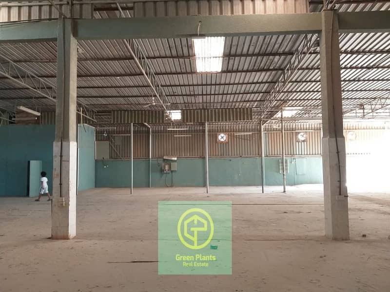 Al Qusais Industrial Area 12,500 sq. Ft warehouse with high electricity power load connected