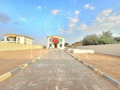 5 Bedroom Villa for Rent in Al Masoudi, Al Ain - Flawless Huge Yard All Master Near Dubai Highway