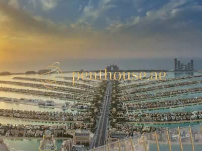 4 Bedroom Penthouse for Sale in Palm Jumeirah, Dubai - Premier Penthouse | Marina Skyline View| Best Deal