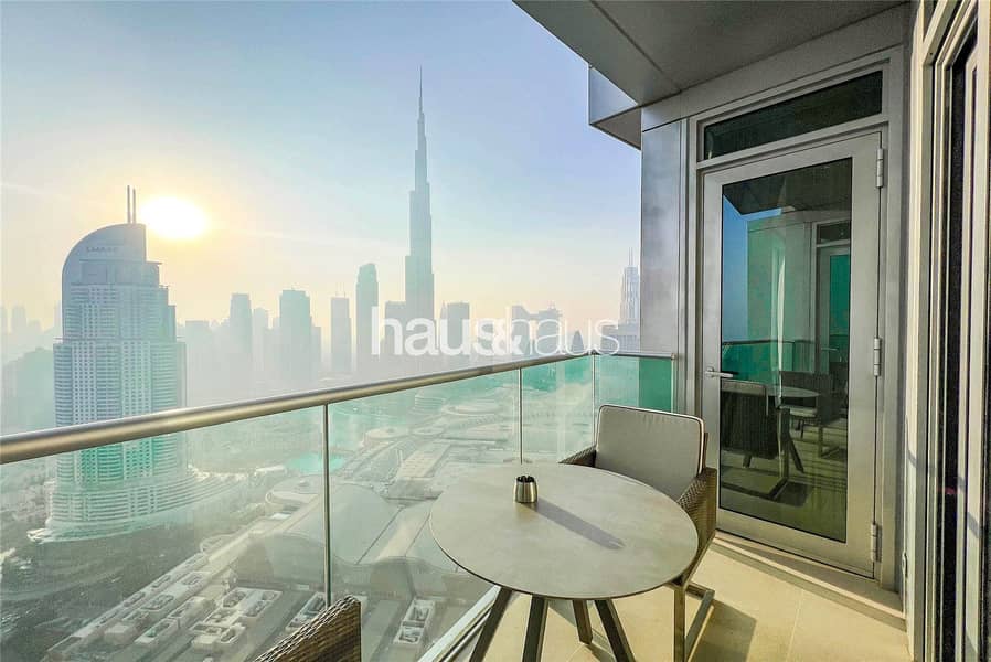 Luxury fully furnished 2 bed | Burj view | Vacant
