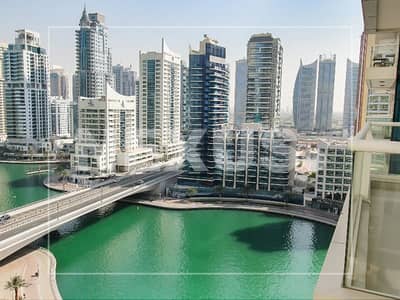 2 Bedroom Flat for Sale in Dubai Marina, Dubai - Partial Marina View | Maid Room | Large Layout