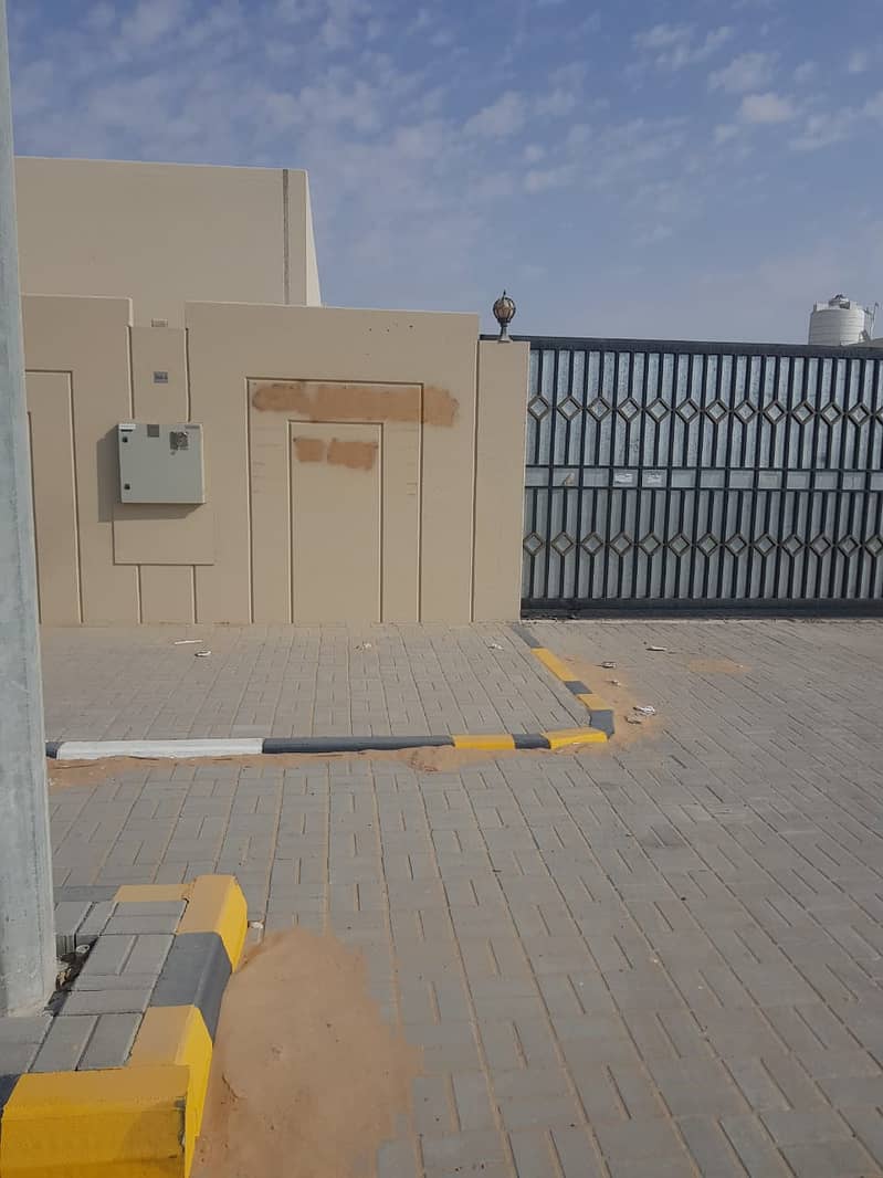 For sale a plot of land in Al Saja'a Industrial Area (Al Hanno New Area). rented. On Qar Street