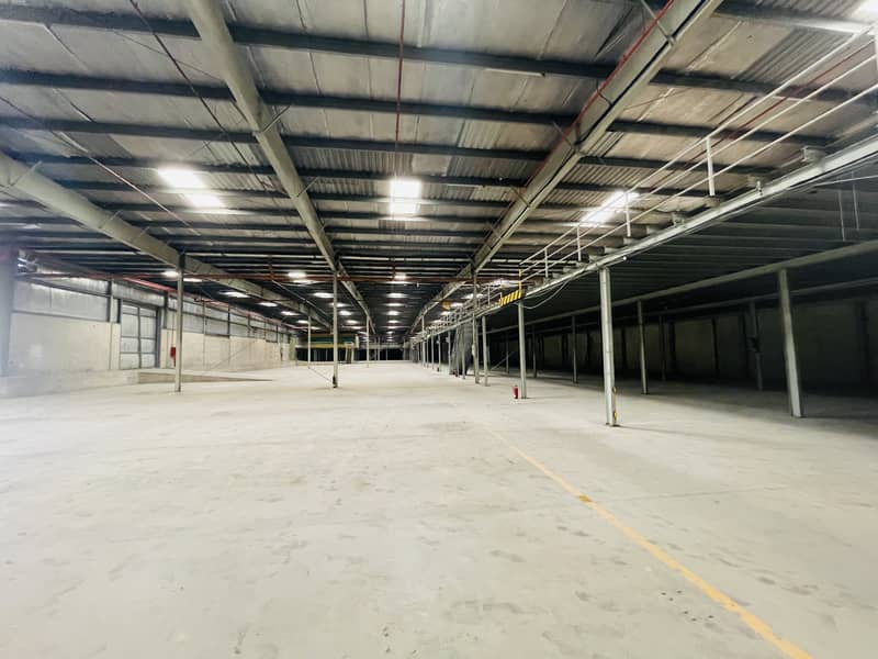 HUGE WAREHOUSE FOR RENT WITH 171000 SQFT IN SHARJAH