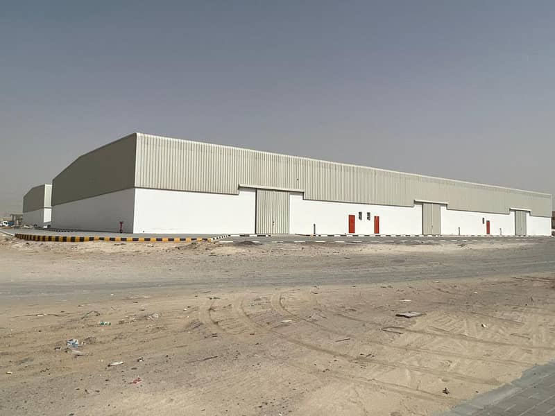 FOR RENT new WAREHOUSE SIZE 7000 SQFT 65 KW IN AL SAJ’AA