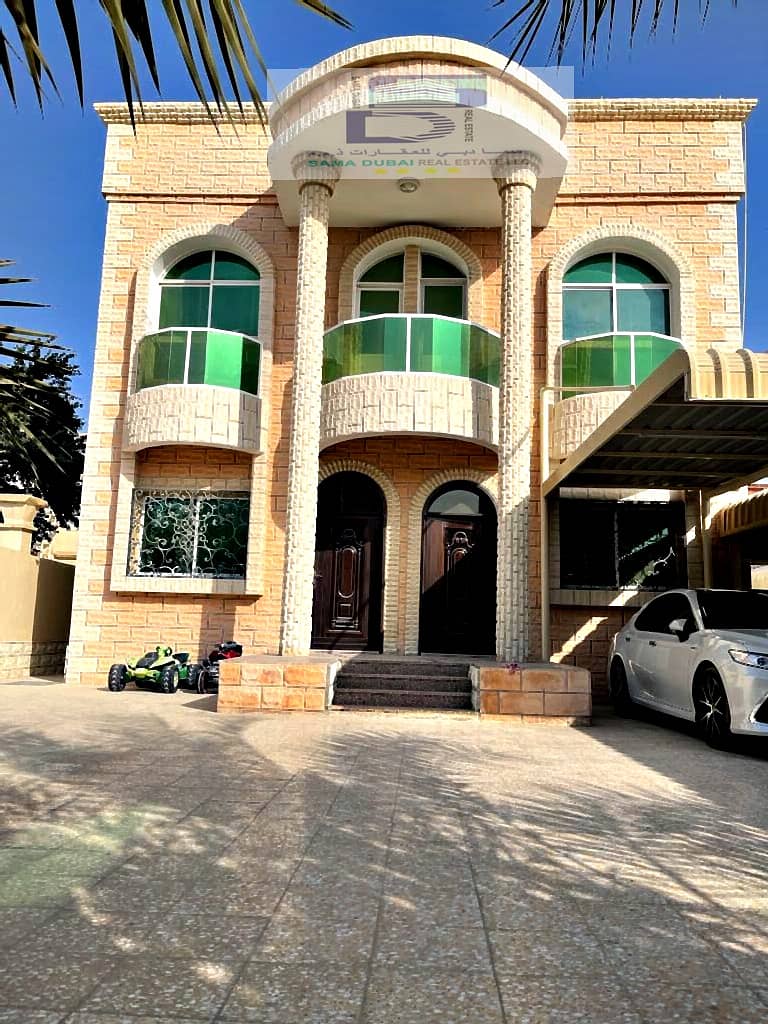 Villa for sale with water and electricity in Al Rawda 3, on the asphalt street, Near Sheikh Ammar St