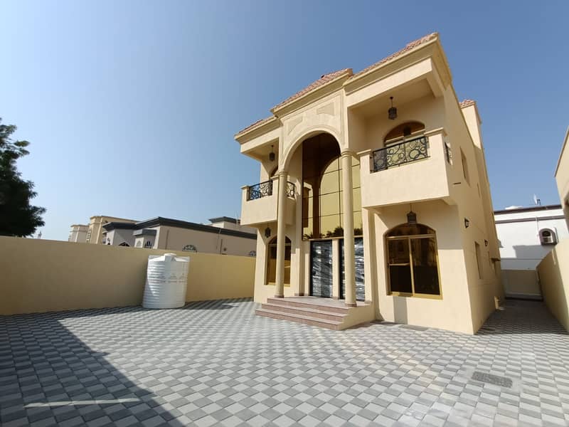 European design freehold villa for sale in Al rawda 2 Area Ajman, freehold for all nationalities without a down payment