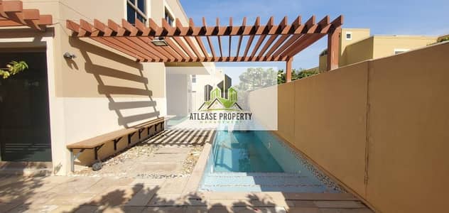 4 Bedroom Villa for Rent in Al Raha Gardens, Abu Dhabi - Hot Deal!!!! 4 Bedroom Master Ready to move Single Row Villa | w/Pool