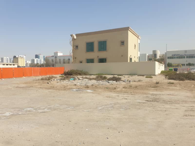 For sale a private residential land in the Al Azra area in Sharjah, next to the schools