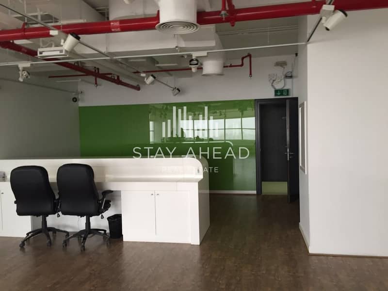 Fitted Office for Rent in Mazaya Business Avenue BB2