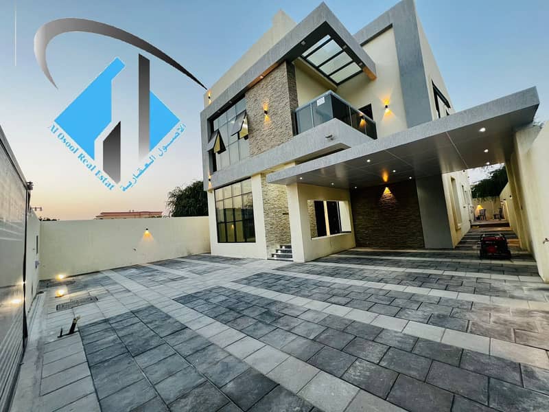 For sale villa, high-quality finishes, Al-Rawda area, very close to all services, Sheikh Ammar Street and the Saudi German Hospital