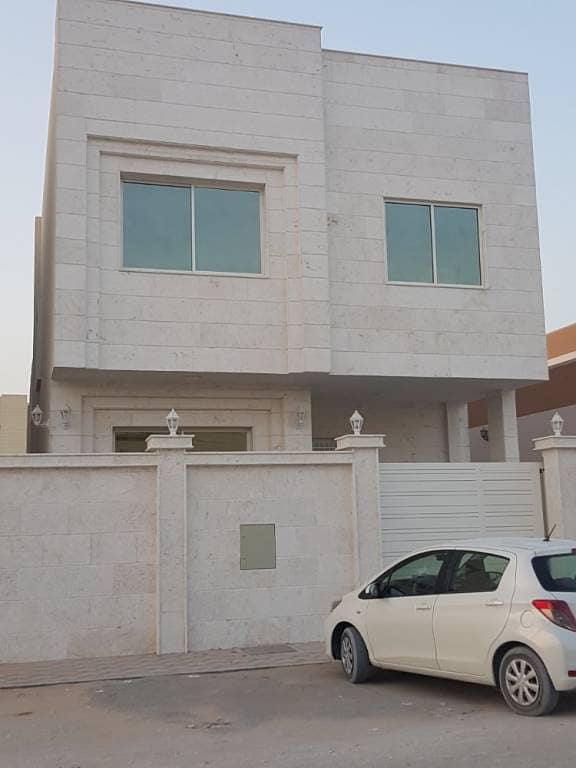 For rent villa in front of the first stone of central adaptation in Al Rawda