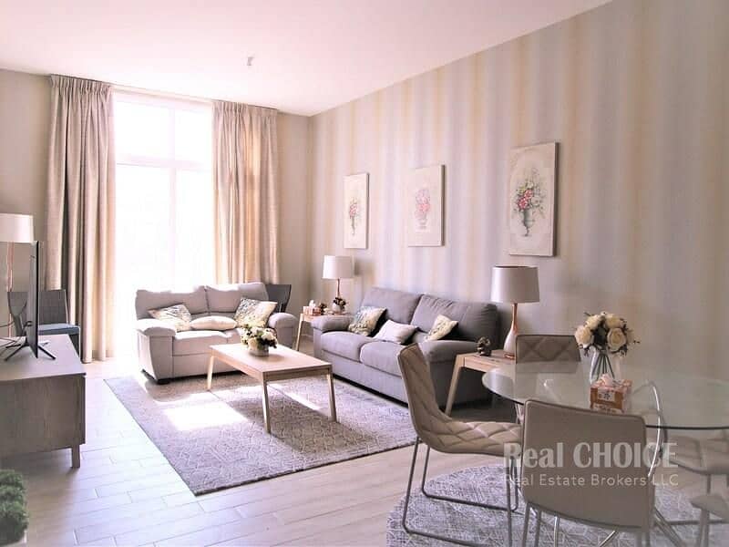 Spacious 3BR + Maids | Furnished Apartment