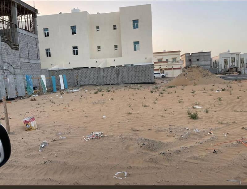 Unrepeated opportunity land for sale in Ajman Al Mowaihat 2 commercial very excellent location