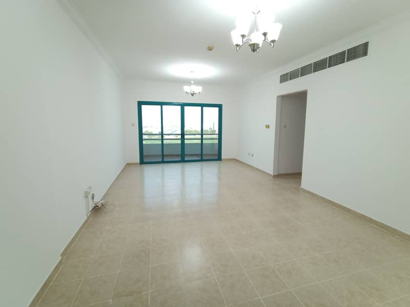 Close To Stadium Metro _ 3Bhk with Store Room and Laundry Room Only in 60K Al Nahda 1 All Facilities