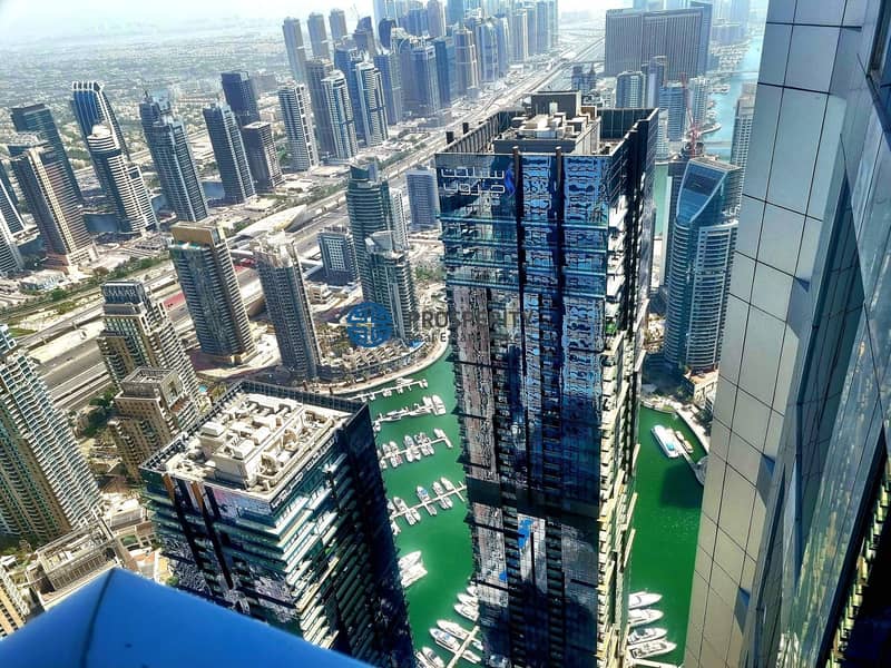 位于迪拜码头，火炬大厦 3 卧室的顶楼公寓 4200000 AED - 6081307