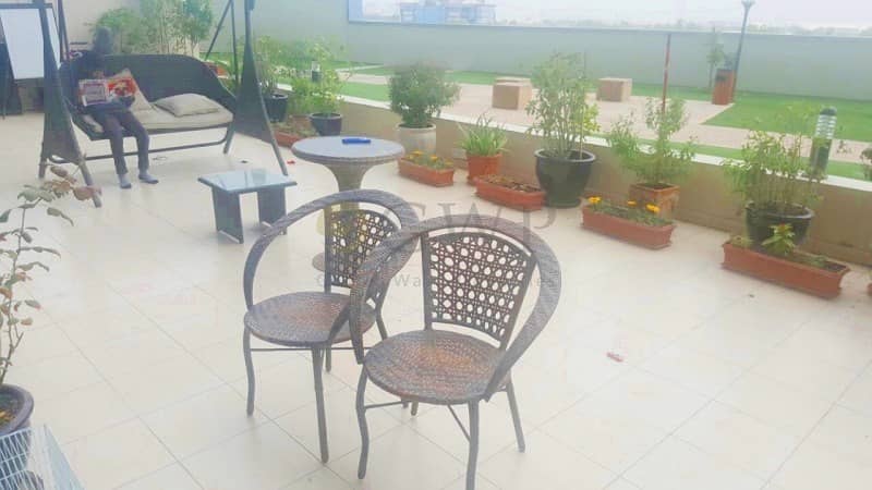 Owner occupied terrace Apt for AED 1 MIL