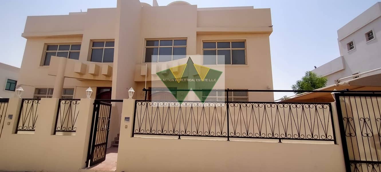 Super Deluxe 4 B/R With Beautiful Garden & Yard Available For Rent In MBZ City