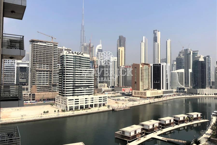 Exclusive 1BR | Canal+Burj View | Rented