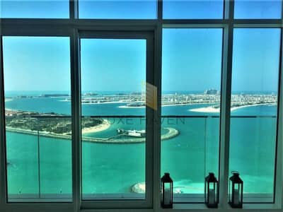 1 Bedroom Flat for Sale in Dubai Harbour, Dubai - Palm Views | High Floor | 5.5% ROI