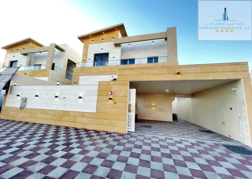 Villa for sale, including fees and registration, at a very excellent price, without down payment, freehold for all nationalities, and without any seco