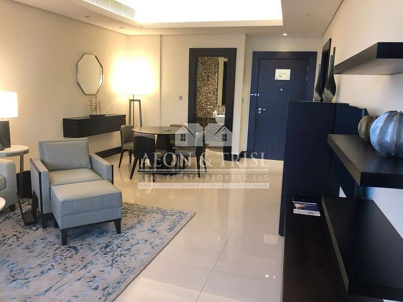 位于迪拜市中心，谦恭市中心酒店（湖畔酒店） 1 卧室的公寓 210000 AED - 6154726