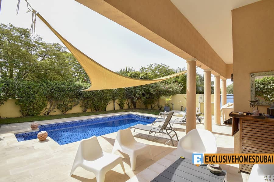 5 beds + Maid | Large Garden | Pool