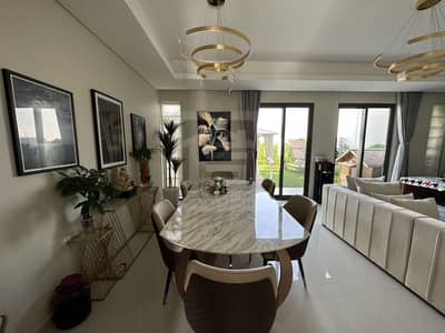 5 Bedroom Townhouse for Sale in DAMAC Hills 2 (Akoya by DAMAC), Dubai - SPACIOUS |Fully Furnished / Green garden / Single row/5 Bedroom+Maid room/ Ready to move in