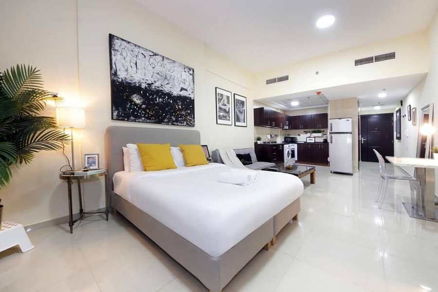 EXTENSIVE  STUDIO | FULLY FURNISHED | SPORTS CITY