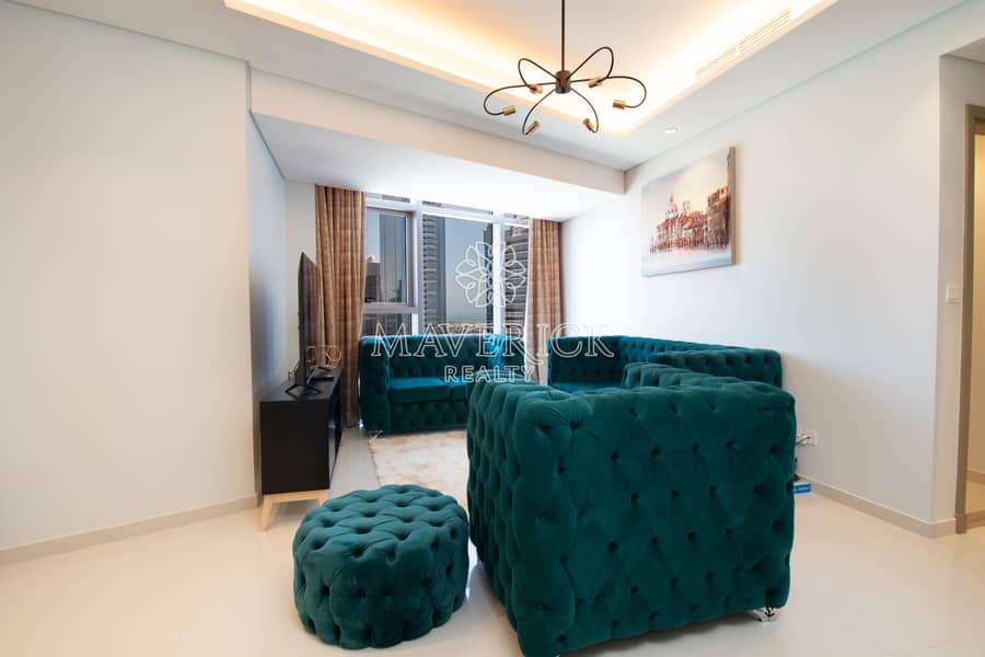 Brand New | Furnished 2BR | Sea View | High Floor