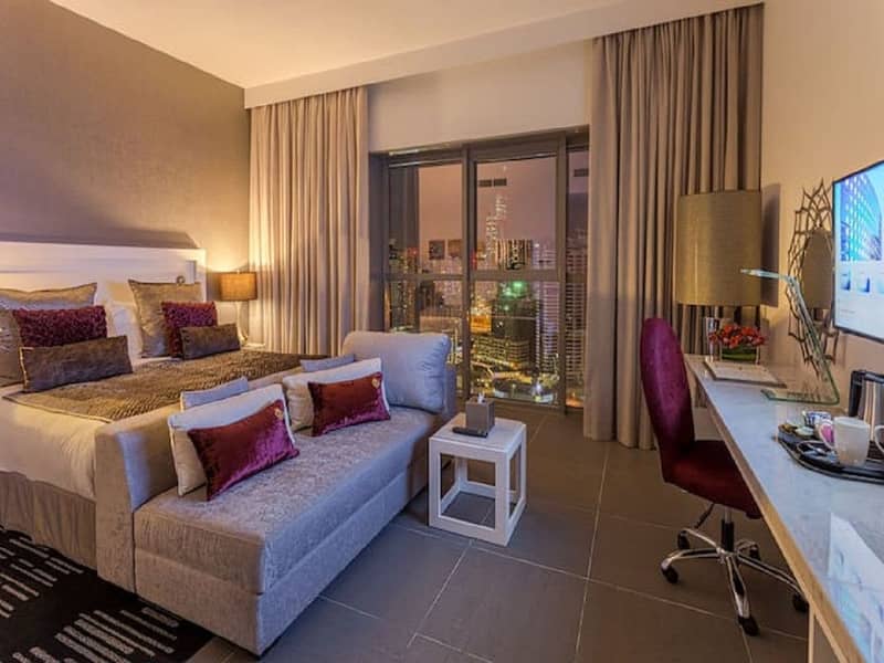 شقة فندقية في فندق تي اف جي مارينا،دبي مارينا 700000 درهم - 6530969