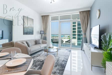 1 Bedroom Apartment for Rent in Dubai Harbour, Dubai - Picturesque 1BR  with Sea View and Beach Access