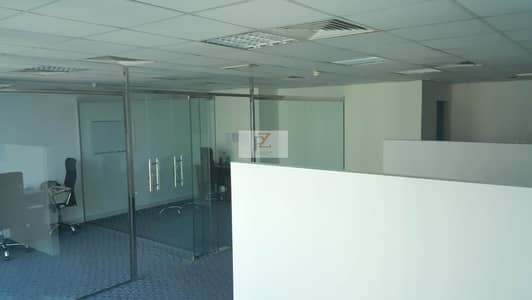 Office for Sale in Jumeirah Lake Towers (JLT), Dubai - Lake View I Fitted Office w/ Glass Partition