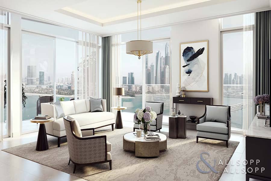位于迪拜港，艾玛尔海滨社区，皇宫海滩公寓 3 卧室的公寓 7100000 AED - 6345843