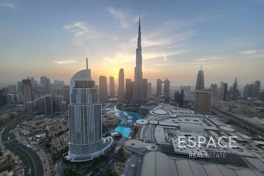 Bright | 4 Bedrooms | Burj Khalifa and Fountain View