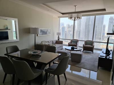 2 Bedroom Flat for Rent in Downtown Dubai, Dubai - Burj & Fountain View | Mid Floor | 04 Layout