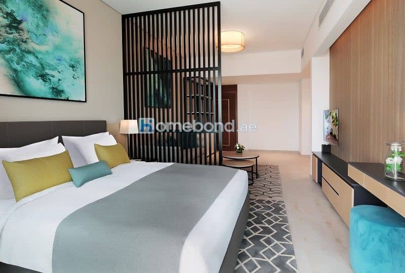 Spacious layout | Fully furnished | Modern studio
