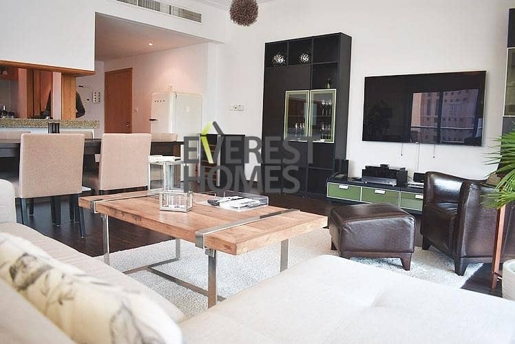 Exquisite 2+Study Apartment | Marina & Sea Views