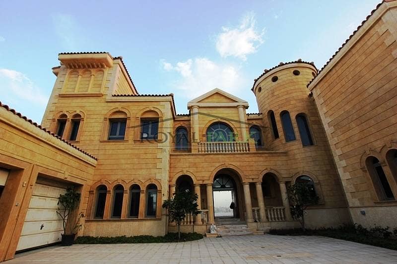 Extended bespoke European Gallery Views Villa with Burj Al Arab and Fantastic Sea view.