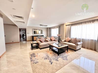 4 Bedroom Apartment for Rent in Deira, Dubai - Elegant 4 BR | Fully Furnished All Bills Included