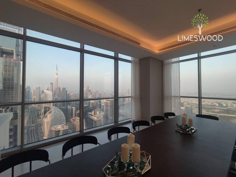 Luxurious Penthouse| Brand New | Full Burj Khalifa