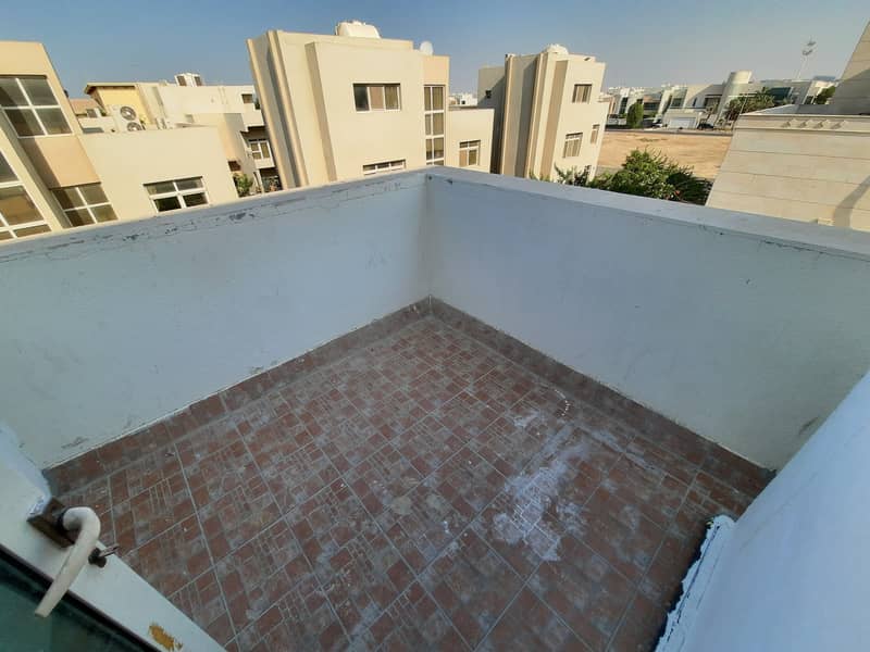 Superb Studio With Two Terrace For Rent In Khalifa Park