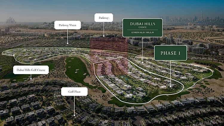 ارض سكنية في فيروايز،دبي هيلز استيت 13998500 درهم - 6519591