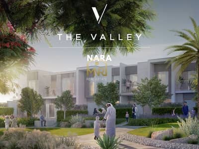 3 Bedroom Villa for Sale in The Valley, Dubai - Villa On Golden Beach | Single Row