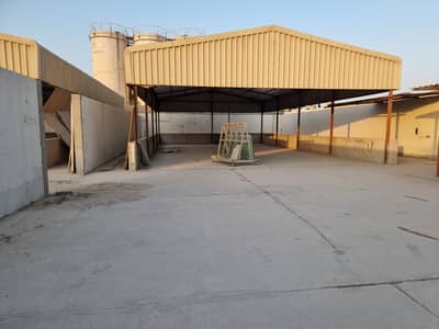 Industrial Land for Rent in Al Sajaa Industrial, Sharjah - 20,000 SQFT OPENLAND WITH 2 LABOR ROOMS 70 KV  AND WATER