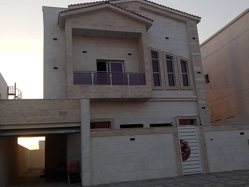 Villa for sale in Al Yasmeen with modern design and without down payment. . .