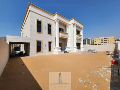 8 Bedroom Villa for Sale in Al Rawda, Ajman - Direct on the road big villa 8 rooms new villa on 3 roads