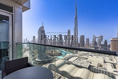 2 Bedroom Apartment for Sale in Downtown Dubai, Dubai - Burj Khalifa & Fountain View | Exclusive