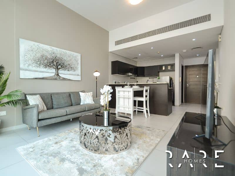 شقة في برج بانوراميك دبي مارينا 1 غرف 125000 درهم - 6277016