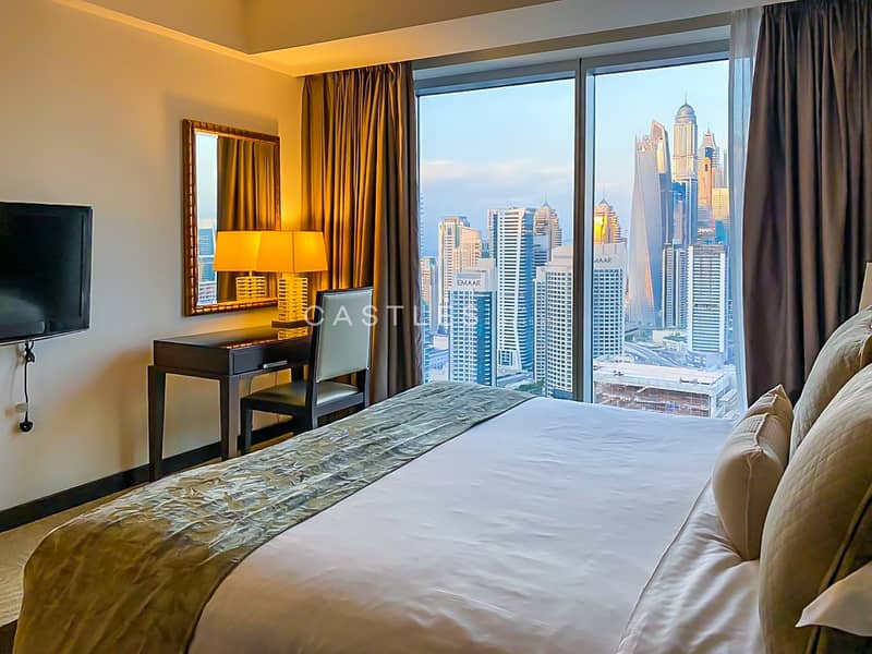 位于迪拜码头，迪拜谦恭海滨酒店（购物中心酒店） 1 卧室的公寓 2300000 AED - 5846633