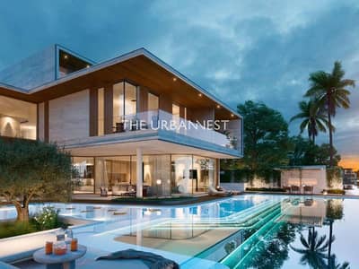 6 Bedroom Villa for Sale in Tilal Al Ghaf, Dubai - Luxurious Resort Living | Lagoon Facing Mansion